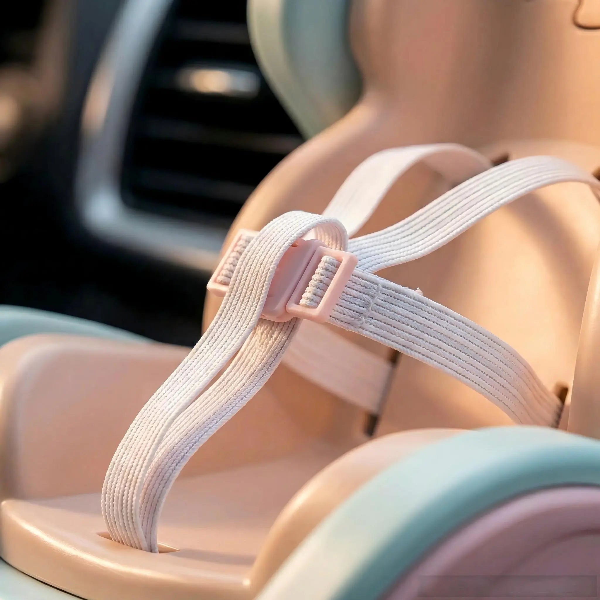 [FREE Accessories Included] Mini Doll Car Seat for Labubu Mini Chair Secure Doll Holder for Air Vent & Dashboard Fits Labubu & Jellycat & Plush Toys Accessory Easy Installation Fun Decoration Emotional Value Summervibes